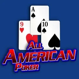 All American Poker logo – Table Games by RTG (Reel Time Gaming) at Gambiva Casino