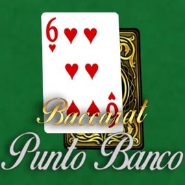 Official Table Games logo: Baccarat - Punto Banco by Red Tiger Gaming at Gambiva Casino
