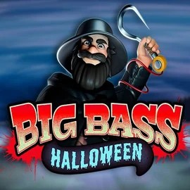 Big Bass Halloween logo by Pragmatic Play at Gambiva CasinoBig Bass Halloween