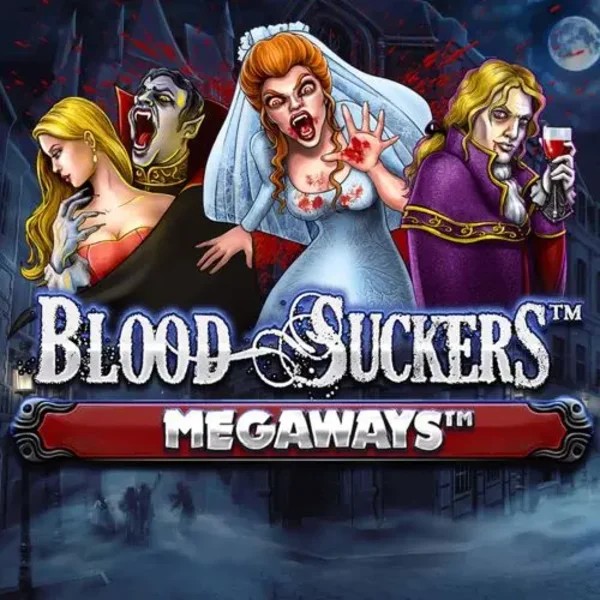 Slots logo of Blood Suckers Megaways from Red Tiger Gaming at Gambiva Casino