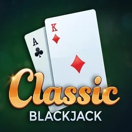 Classic Blackjack logo – Table Games by Red Tiger Gaming at Gambiva Casino