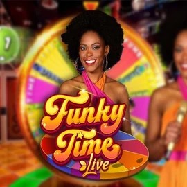 Funky Time slot visual from Evolution available on gambivaa.uk