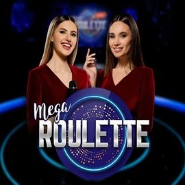 Mega Roulette logo – Live Casino by Pragmatic Play at Gambiva Casino