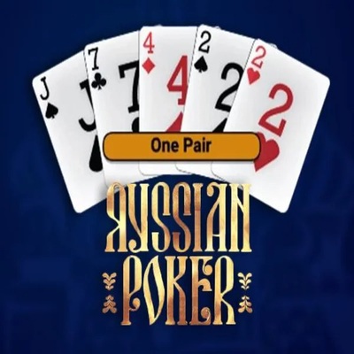 Russian Poker by OneTouch Games, showcased at gambivaa.uk – game logo
