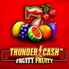 Thunder Cash Fruity Fruity logo by Novomatic Gambiva Casino