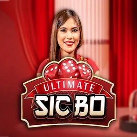 Ultimate Sic Bo slot icon by Ezugi, available at Gambiva Casino